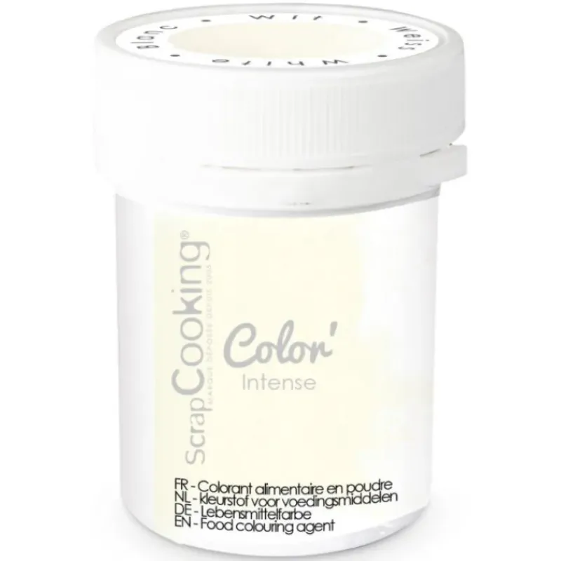 Colorants Alimentaires*SCRAPCOOKING Colorant Alimentaire en Poudre Blanc 5g