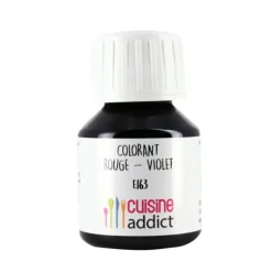 Colorants Alimentaires*CUISINEADDICT Colorant Alimentaire Naturel Rouge Violet Anthocyane E163 Liquide 58 ml