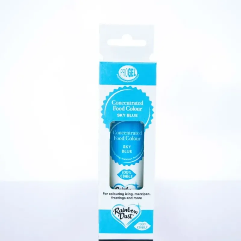 Colorants Alimentaires*RAINBOW DUST Colorant Alimentaire ProGel Bleu Ciel 25g