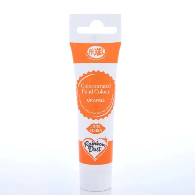 Colorants Alimentaires*RAINBOW DUST Colorant Alimentaire ProGel Orange 25g