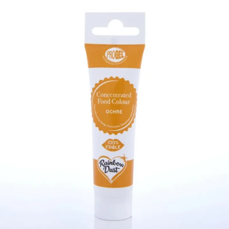 Colorants Alimentaires*RAINBOW DUST Colorant Alimentaire ProGel Ocre 25g