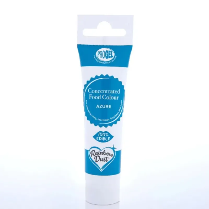 Colorants Alimentaires*RAINBOW DUST Colorant Alimentaire ProGel Bleu Azur 25g