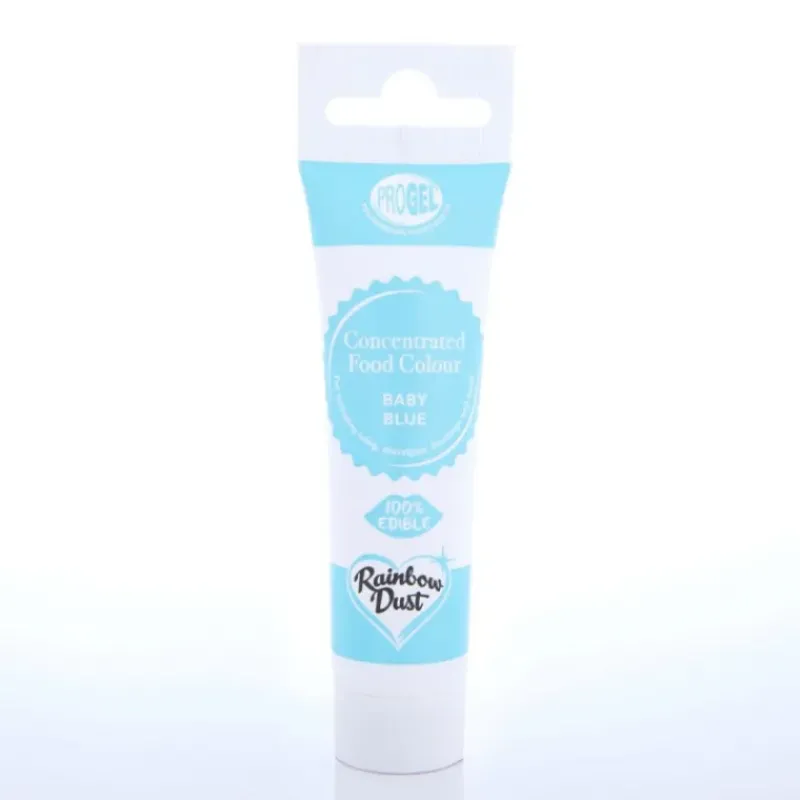 Colorants Alimentaires*RAINBOW DUST Colorant Alimentaire ProGel Bleu Clair 25g