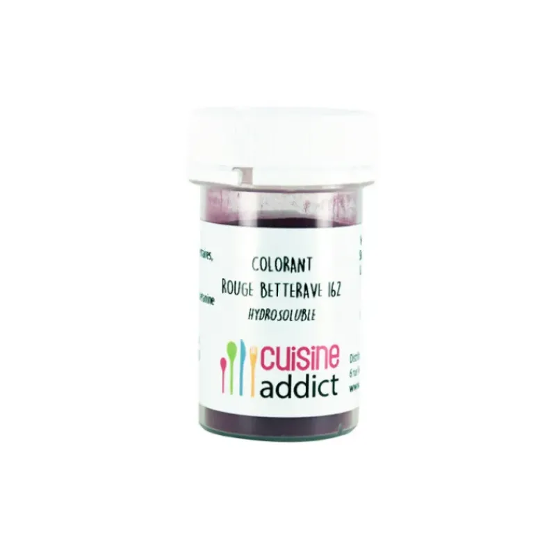 Colorants Alimentaires*CUISINEADDICT Colorant alimentaire Rouge Betterave E162 10g Poudre Hydrosoluble