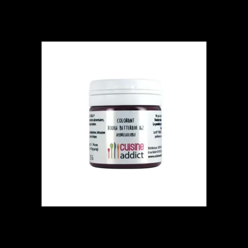 Colorants Alimentaires*CUISINEADDICT Colorant alimentaire Rouge Betterave E162 25g Poudre Hydrosoluble
