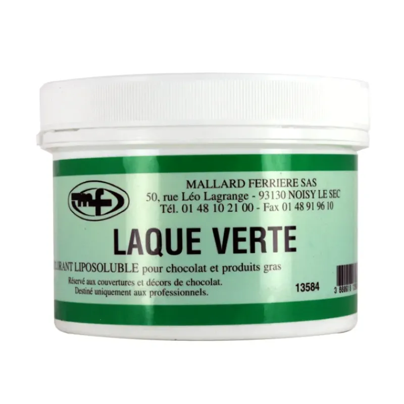 Colorants Alimentaires*MALLARD FERRIERE Colorant alimentaire Vert E102/E142 Poudre Liposoluble 60g