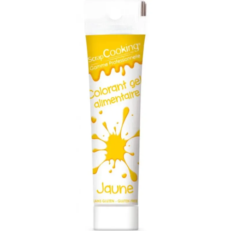 Colorants Alimentaires*SCRAPCOOKING Colorant Gel Alimentaire Jaune 20g