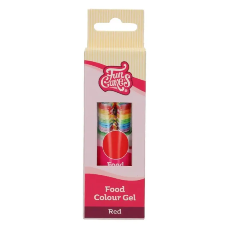 Colorants Alimentaires*FUNCAKES Colorant gel alimentaire Rouge 30 g