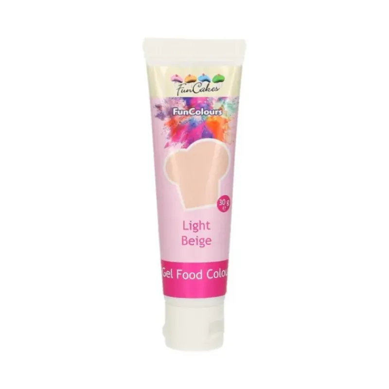 Colorants Alimentaires*FUNCAKES Colorant gel alimentaire Beige clair 30 g