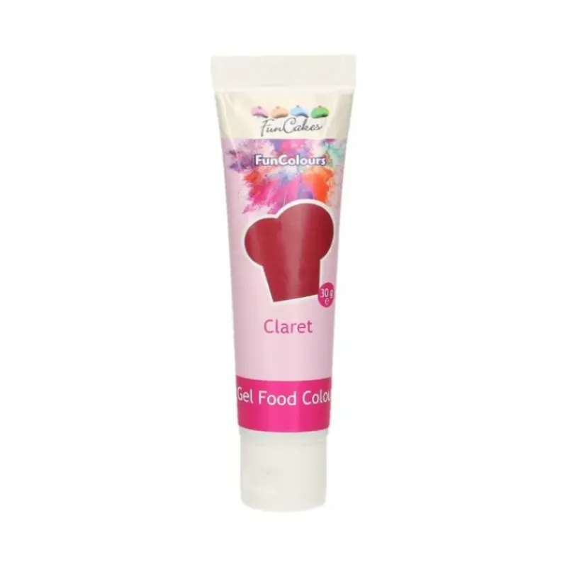 Colorants Alimentaires*FUNCAKES Colorant gel alimentaire Rouge bordeaux 30 g