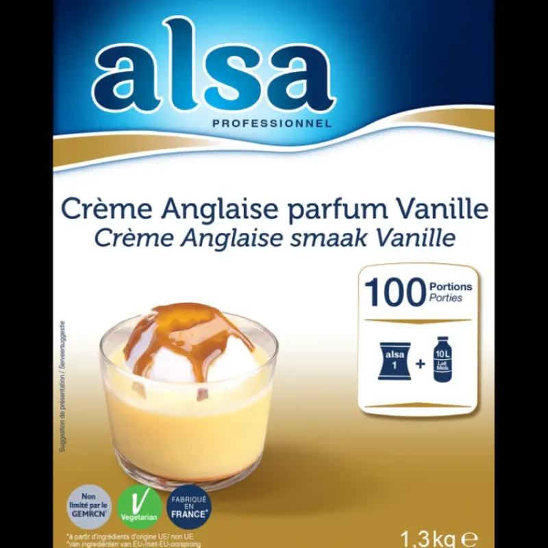 Préparation Pâtisserie*ALSA Crème Anglaise Express 1,3kg