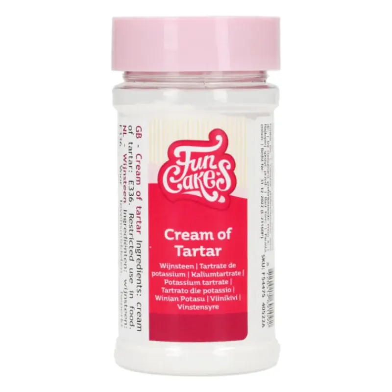 Additifs Alimentaires*FUNCAKES Crème de Tartre 80g