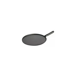 Poêles*STAUB Crêpière 30 cm Fonte noire , manche Fonte