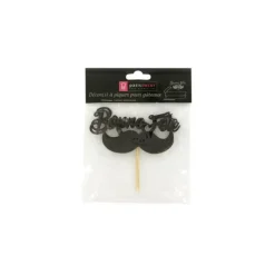 Décoration Gâteau*PATISDECOR Décor Bonne Fête Moustache sur Pic (x2) Patisdécor