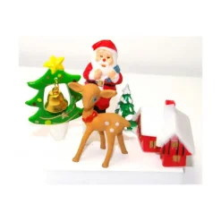 Décoration Gâteau*SCRAPCOOKING Décorations de bûches de Noël (x4)