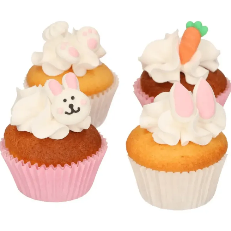 Décoration Comestible*FUNCAKES Décors en Sucre Pâques (x8)