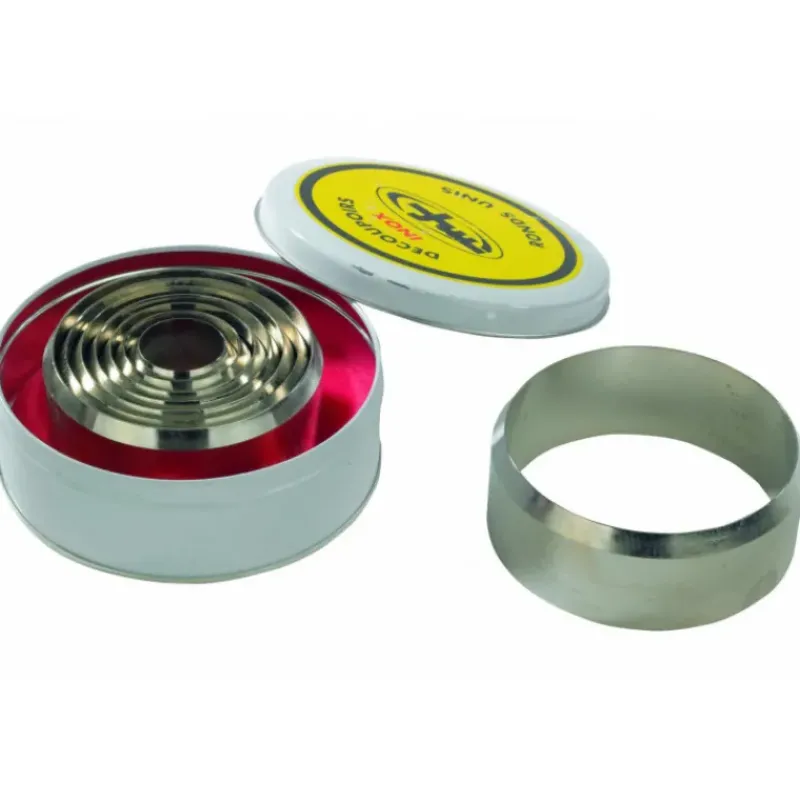 Emporte Pièce - Découpoir Pâtisserie*MALLARD FERRIERE Découpoir à Nougat Rond Uni Ø 4 cm