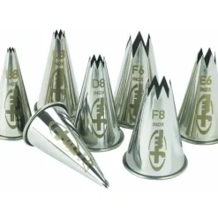 Douilles Pâtisserie*MALLARD FERRIERE Douille Cannelée Inox B5 Ø 5 mm Mallard Ferrière