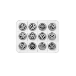 Douilles Pâtisserie*IBILI Douille Inox Russe XL Ø 2,3 cm x H 4 cm (x12)