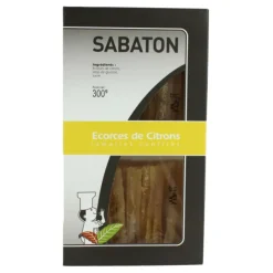 Fruits Confits*SABATON Ecorces Citron Confit en Lamelles 150 g (x2)