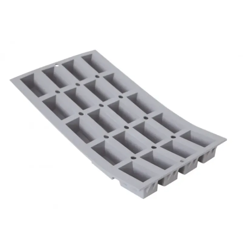Moule Silicone*DE BUYER Elastomoule mini-Cakes - 20 empreintes 30 x 17,6 cm - Silicone