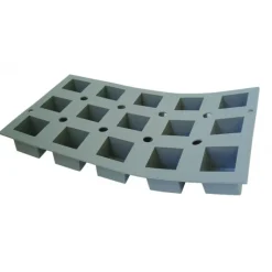 Moule Silicone*DE BUYER Elastomoule mini-Cube - 15 empreintes 29,5 x 17,5 cm - Silicone
