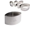 Emporte Pièce - Découpoir Pâtisserie*GOBEL Emporte Pièce Calisson 5,3 x 3 H 3 cm Inox