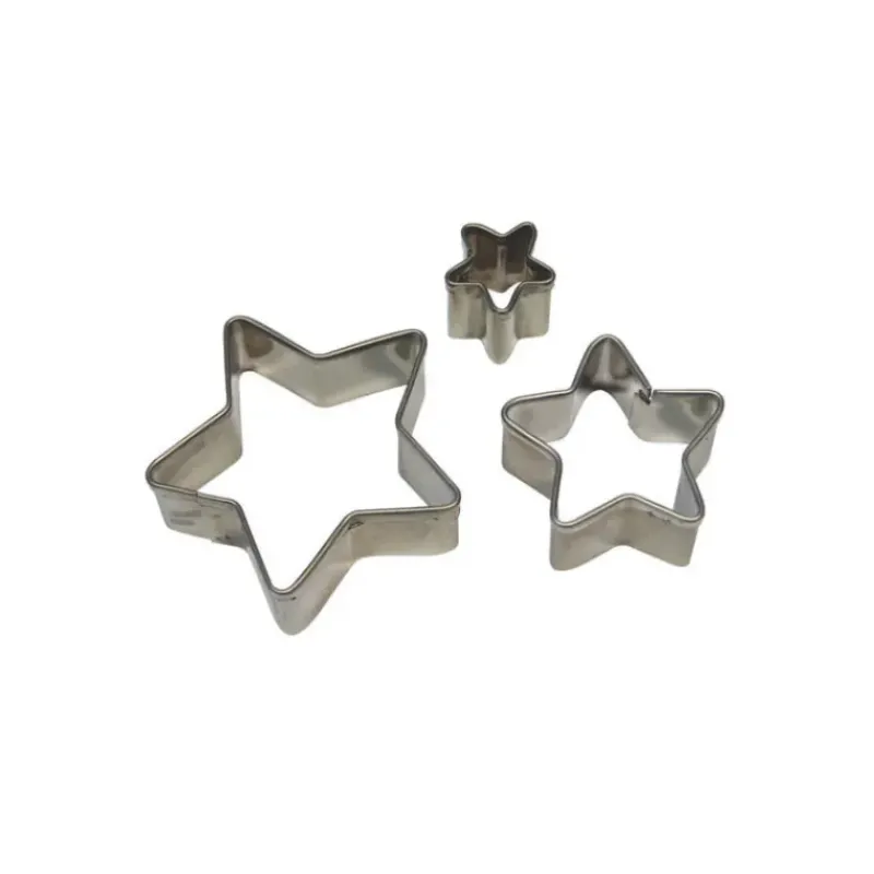 Emporte Pièce - Découpoir Pâtisserie*PME Emporte Pièce Etoile en inox (x3)