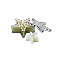 Emporte Pièce - Découpoir Pâtisserie*MALLARD FERRIERE Emporte Pièce étoile 5 branches x5