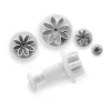 Emporte Pièce - Découpoir Pâtisserie*IBILI Emporte-Pièce avec Poussoir Marguerite (x4)