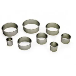 Emporte Pièce - Découpoir Pâtisserie*GOBEL Emporte-pièce Inox Rond Uni Ø 8 cm