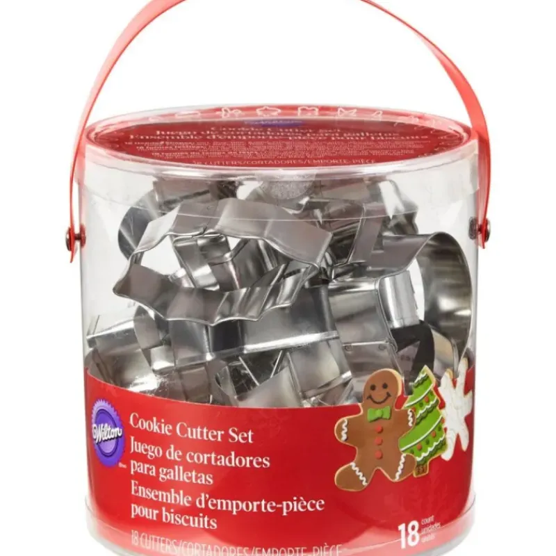 Emporte Pièce - Découpoir Pâtisserie*WILTON Emporte-pièce Noël (x18)