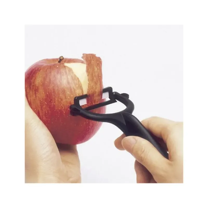 Eplucheurs, Dénoyauteur*KYOCERA Eplucheur Céramique Rasoir Noir Lame 4 cm