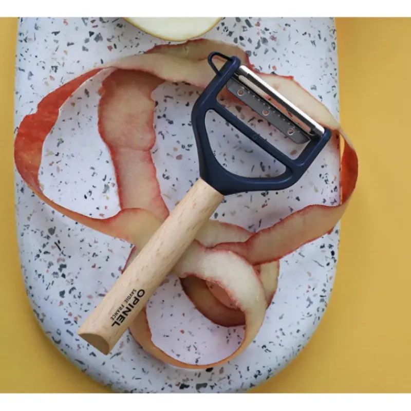 Eplucheurs, Dénoyauteur*OPINEL Eplucheur en Bois Bleu T-duo