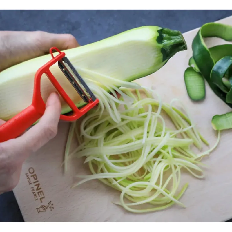 Eplucheurs, Dénoyauteur*OPINEL Eplucheur en Polymère Rouge T-duo