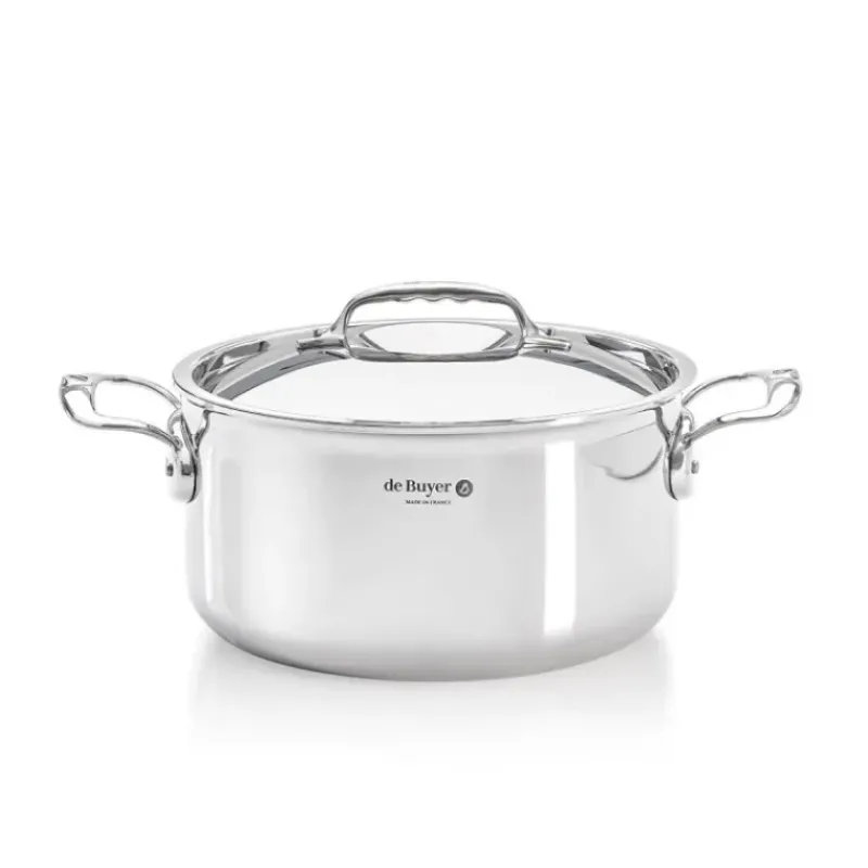 Faitout*DE BUYER Faitout avec couvercle Affinity Ø 28 cm