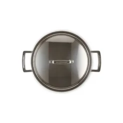 Faitout*LE CREUSET Faitout Inox 24 cm avec Couvercle