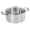 Faitout*DE BUYER Faitout Inox avec Couvercle ø24 cm Milady