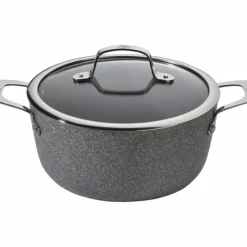 Faitout*BALLARINI Faitout Pierre 16 cm avec couvercle Salina Granitium