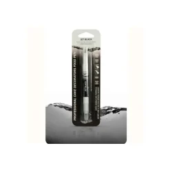 Décoration Comestible*RAINBOW DUST Feutre alimentaire Noir Jais double mines