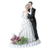 Décoration Gâteau*MALLARD FERRIERE Figurine Mariage Mariés Eternel 11 cm