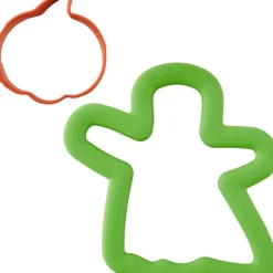 Emporte Pièce - Découpoir Pâtisserie*WILTON FIN DE SERIE Emporte Pièce Inox Fantôme et Citrouille