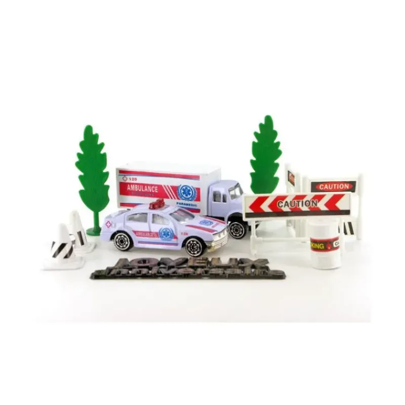 Décoration Gâteau*GATODECO FIN DE SERIE Kit Décor Gâteau Urgences (7 pièces)