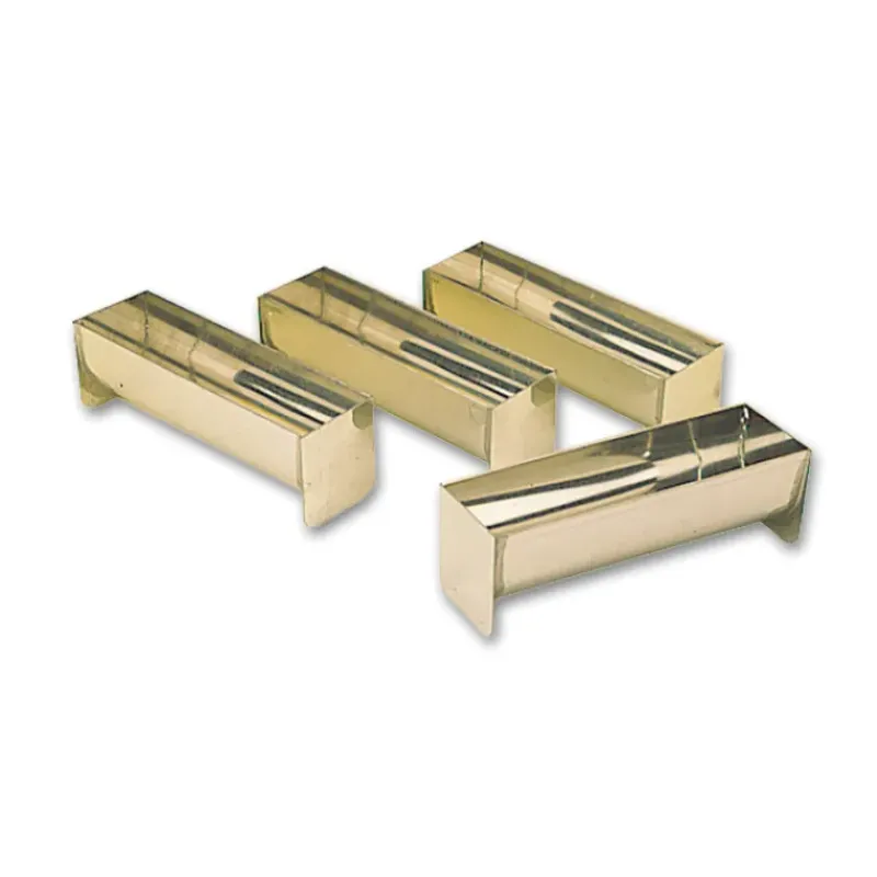 Moule Fer Blanc|Moules À Gâteaux*MATFER FIN DE SERIE Lot de 2 Gouttières à Mini-Bûche Fer Blanc