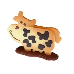 Moules À Chocolat*MALLARD FERRIERE FIN DE SERIE Moule à Chocolat Caroline la Vache 20 cm (x2)