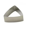 Cercle À Patisserie*GOBEL FIN DE SERIE Nonnette Inox Triangle Bombé 7 cm x H 3 cm
