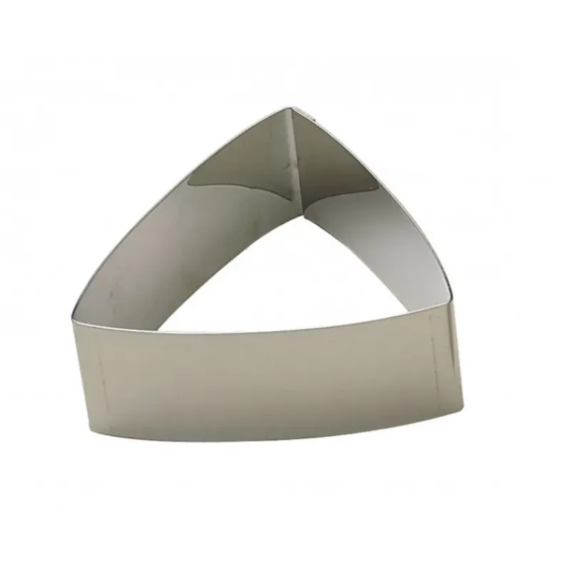 Cercle À Patisserie*GOBEL FIN DE SERIE Nonnette Inox Triangle Bombé 6 cm x H 3 cm