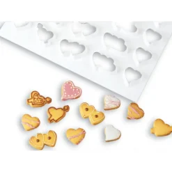 Emporte Pièce - Découpoir Pâtisserie*MALLARD FERRIERE FIN DE SERIE Plaque Découpoirs Coeurs