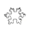 Cercle À Patisserie*GOBEL Flocon de neige inox 115 x 105 mm Moule - Découpoir