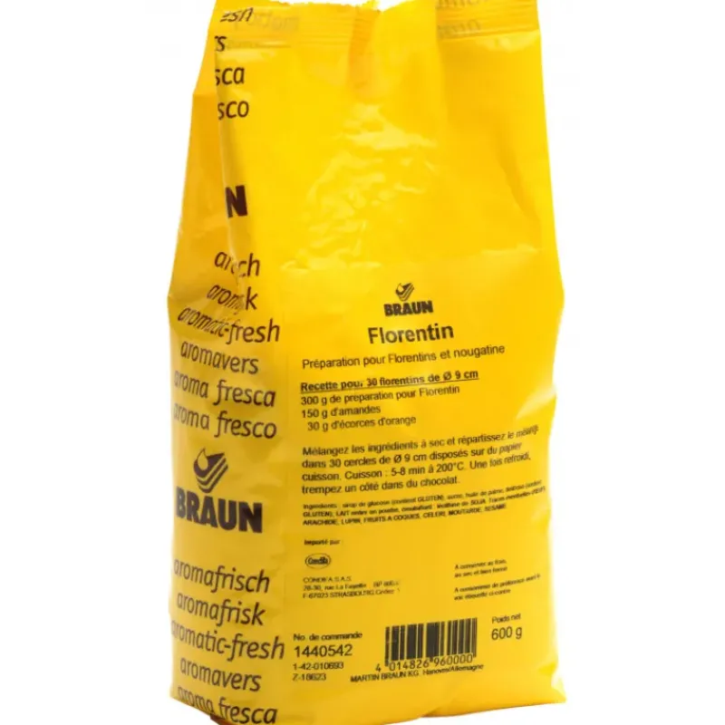 Préparation Pâtisserie*CUISINEADDICT Florentin Bienex - Préparation pour Florentins 600g